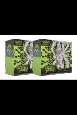 Pokemon TCG Perfect Order Pokemon Center ETBs x2 - Image 1