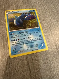 Pokemon Kyogre XY51 XY Promo Holo Basic 130 HP Card English 2015 - Image 4