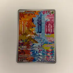 Pokemon Card Deerling 165/162 Temporal Forces Illustration Rare Holo NM - Image 1