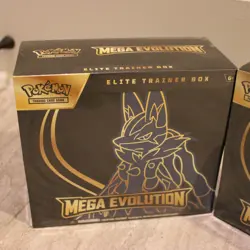 Pokemon TGC Mega Evolution Elite Trainer Box ETB Set of 2 Gardevoir Lucario New - Image 2