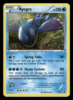 Kyogre XY51 HP Promo XY Black Star Promos 2013 Pokemon TCG - Image 1