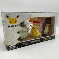Pokemon TCG Celebrations Pikachu VMAX Premium Figure Collection Box Sealed 25th - Image 1