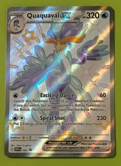 Quaquaval Ex #084 SVP Scarlet & Violet Promo Black Star Promo Pokemon TCG - Image 1
