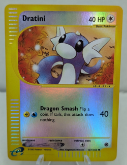 Dratini 107/165 Reverse Holo Expedition Pokemon Card 2002 WoTC E-Reader LP - Image 1