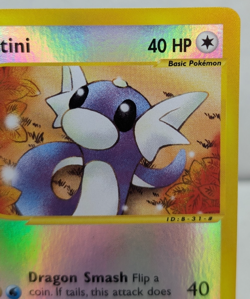 Dratini 107/165 Reverse Holo Expedition Pokemon Card 2002 WoTC E-Reader LP - Image 3