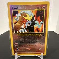 Pokemon Entei Promo Reverse Holo Wotc Promo #34/53 - Image 1