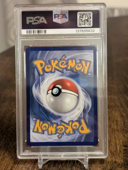 Pokemon Mega Evolution Bulbasaur Illustration Rare Card 133/132 English PSA 10 - Image 2