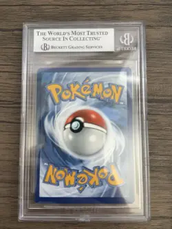 2023 POKEMON SVP EN-SV BLACK STAR PROMO #085 PIKACHU WITH GREY FELT HAT BGS 8.5 - Image 2