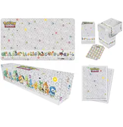 Pokemon: First Partner Card Accessory Bundle Ultra Pro Nintendo Storage Deck Box - Image 1