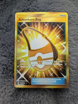 Adventure Bag Holo Pokemon Lost Thunder 🔥 Secret Rare Edition 228/214 - Image 1