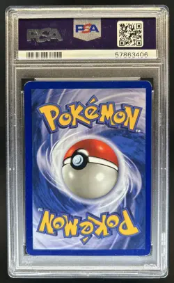 1999 Pokemon Fossil 1st Edition Ekans #46/62 PSA 8 - Image 2