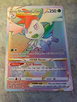 Shaymin VSTAR - 173/172 - Pokemon Brilliant Stars Sword Shield Secret Rare NM - Image 1