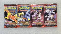 Pokemon Scarlet & Violet Destined Rivals Booster Packs English Ho-Oh 4 Pack - Image 1