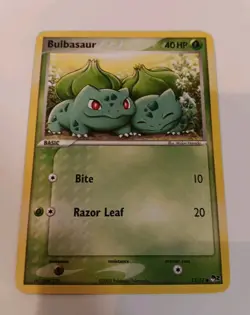Pokemon Bulbasaur 12/17 - POP Series 2 Promo - 2005 Regular Common - MP / LP - Image 1