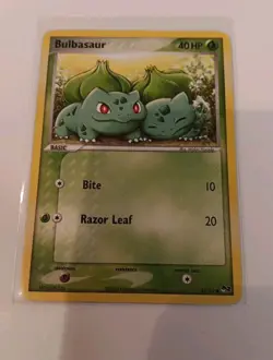 Pokemon Bulbasaur 12/17 - POP Series 2 Promo - 2005 Regular Common - MP / LP - Image 3
