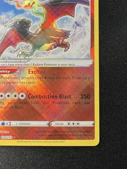 ❤‍🔥 Radiant Charizard 020/159 Crown Zenith NM Pokemon ✨ - Image 4