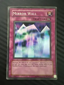 Yugioh Mirror Wall PSV-016 Super Rare Unlimited DMG - Image 1