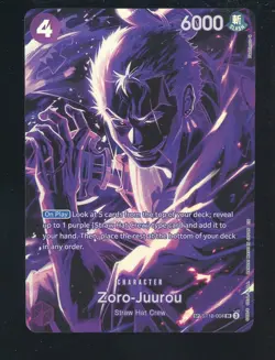 One Piece OP12 Legacy of the Master Zoro-Juurou English ST18-004 - Image 1