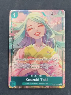 One Piece Paramount War Kouzuki Toki (Box Topper) #OP02-031 - Image 1