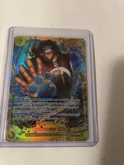 Barhtolomew Kuma OP12-119 Secret Rare Foil One Piece TCG LOTM English Mint - Image 1