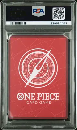 2025 ONE PIECE PROMOS DODGERS X ONE PIECE NIGHT #010 MONKEY D. LUFFY PSA 10 - Image 2