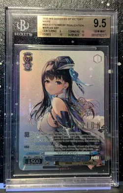 Weiss Schwarz Nikke S117-E088SP "Realization Marian" Beckett BGS 9.5 - Image 1