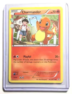 CHARMANDER - RC3/RC32 - XY GENERATIONS - Common - Pokemon Card - NM - Image 1