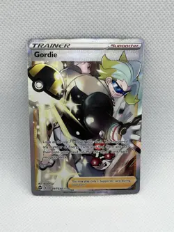 Gordie TG24/TG30 Silver Tempest Full Art Ultra Rare Holo Pokemon Card NM - Image 1