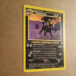 Pokemon TCG Umbreon Card Neo Discovery 32/75 Unlimited Edition, Regular Rare - Image 2