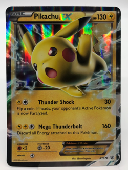 2016 Pokemon Pikachu EX XY174 Jumbo Card Holo Large 5.5 x 8 inches - Image 1