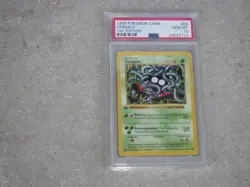1999 POKEMON GAME TANGELA 1ST EDITION CARD #66 GRADED POKEMON PSA 10 - Image 3