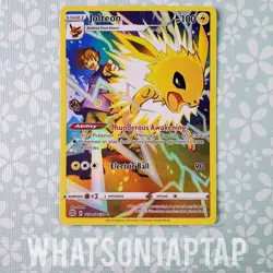 Pokemon Card Jolteon TG04/TG30 Ultra Rare Sword Shield Brilliant Stars Singles - Image 1