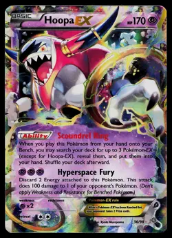 Pokemon Card - Hoopa EX Ancient Origins 36/98 Ultra Rare - Image 1