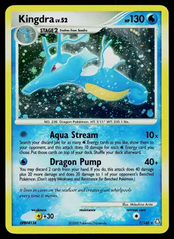 Pokemon Card - Kingdra Legends Awakened 7/146 Holo Rare - Image 1