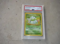 1999 POKEMON GAME BULBASAUR CARD #44 GRADED POKEMON PSA 10 - Image 3