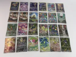 Pokemon TCG Lot Of 24 Rare art cards - Image 1