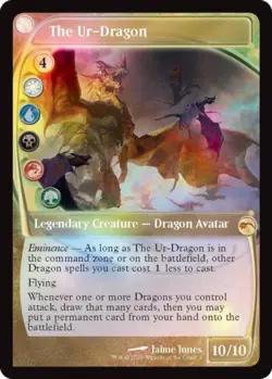 MTG English The Ur-Dragon (003) (Future Sight) NM Foil Secret Lair - Image 1