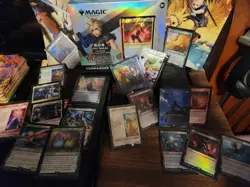 Tifa for Charity Event MTG FF7 TIFA LOCKHART 0567 Chocobo Track Foil Promo Card - Image 1