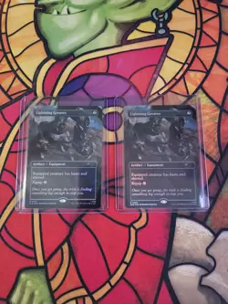 Lightning Greaves Secret Lair Drop Foil Fallout MTG NM - Image 3