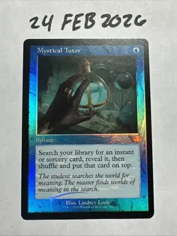 Mystical Tutor (Retro Frame) Dominaria Remastered Foil - Image 1