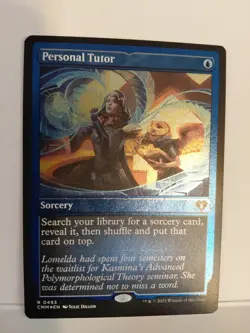 Personal Tutor (Foil Etched) Commander Masters Foil - Image 1
