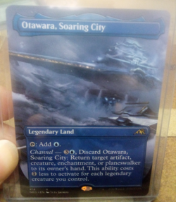 Otawara, Soaring City (Borderless) Kamigawa: Neon Dynasty Regular - Image 1