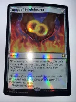 Rings of Brighthearth Commander Legends Foil - Image 1
