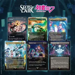 Magic The Gathering Hatsune Miku Secret Lair Digital Sensation English Foil New - Image 3