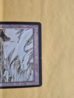 UNPLAYED SIGNED MISSPRINT Alliances Thawing Glaciers Jeff A Menges EDH MTG MAGIC - Image 3