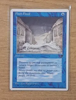 1995 MAGIC THE GATHERING CHRONICLES FLASH FLOOD TD25 - Image 1