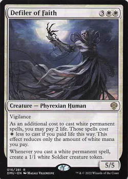 Defiler of Faith Dominaria United Regular - Image 1