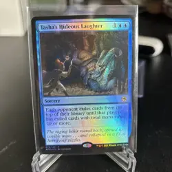 Tasha's Hideous Laughter AFR 368 Foil Rare Forgotten Realms MTG - Image 1
