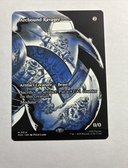 Arcbound Ravager (Borderless) TMNT MTG Plus Bonus Rare!!! - Image 1
