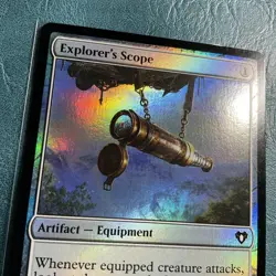 Explorer's Scope Commander Masters Foil 0380 Common NM MTG - Image 4